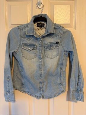 💛 LUCKY BRAND - Large Girls Denim Jacket